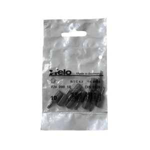 Set 10 biti Felo, seria Industrial profil Torx, C6.3, TX9, 25mm - Img 1