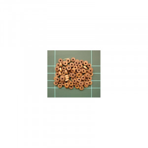 Set 20 roti lemn pentru afet de tun, 5mm, Amati - Img 4
