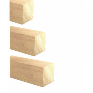 Set 4 blocuri din lemn de tei pentru cioplit 47 x 47 mm - Img 2