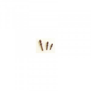Set 50 cavile din lemn de nuc, 14mm, Amati - Img 5