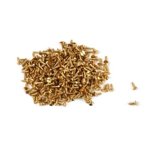 Set 50 suruburi din alama pt lemn pentru modelism, 5mm, Amati