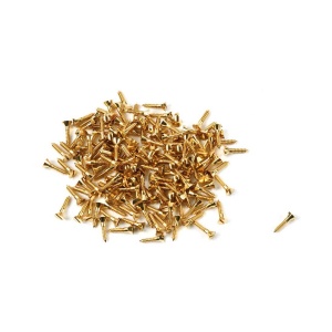 Set 50 suruburi din alama pt lemn pentru modelism, 7mm, Amati - Img 2