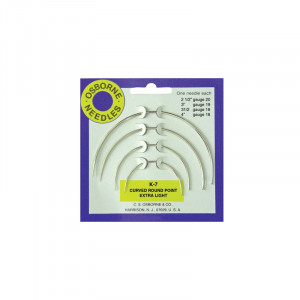 Set ace curbe de cusut manual pentru pielarie CS Osborne SUA - Img 2