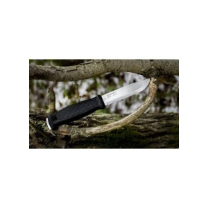 Set cutit Full-Tang Morakniv Garberg INOX, Teaca si maner Polimer negru, pentru Bushcraft si Outdoor si Kit supravietuire, Morakniv - Img 23