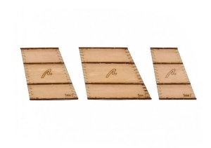 Set de 3 micro sabloane 5 mm - Artesania Latina - Img 1