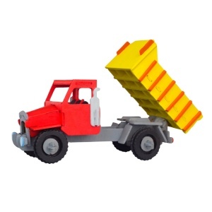 Set de constructie din lemn „Camion basculanta” debitat cu laser Pebaro - Img 3
