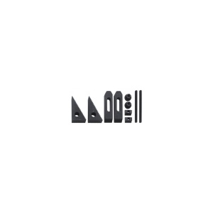 Set fixare piese frezare in trepte 10 piese 10 / 12 mm, WABECO - Img 4