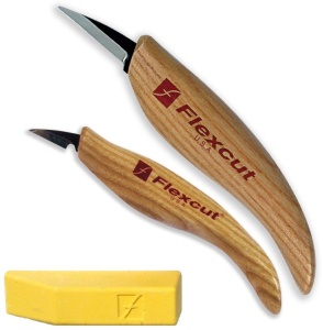 Set pentru sculptura KN300E, Flexcut