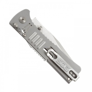 SJ31-CP Briceag SlimJim Clip Point Satin, SOG - Img 18