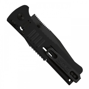 SJ32-CP Briceag SlimJim Clip Point Negru, SOG - Img 18