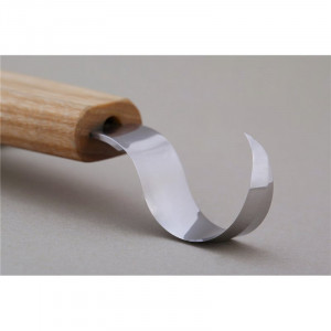 SK1L Cutit de cioplit linguri 25mm, pentru stangaci, BeaverCraft - Img 4