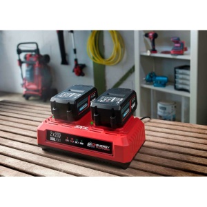 SKIL 3128 AA, Incarcator dual 20V Max, 2.4A, pentru acumulatorii SKIL PWRCORE 20 - Img 2