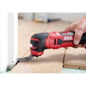 SKIL 3620 AA, Unealta multifunctionala (Multi-Tasker) Brushless MF1E3620AA, 11000-16000 rpm, + 1xAcuu, incarcator si accesorii - Img 2