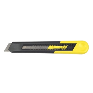 Stanley 0-10-151, Cutter cu blocare prin glisare, dispozitiv de rupere a lamei, 160mm + o lama segmentata 18mm - Img 3