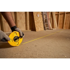 Stanley 0-34-262, ruleta inchisa cu banda de fibra de sticla 30m, tru-zero, vizibilitate ridicata, 30m x 13 mm, blister - Img 5