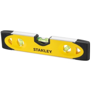 Stanley 0-43-511, nivela torpedo, din aluminiu, 23 cm, 3 fiole blister - Img 2