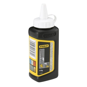 Stanley 1-47-405, praf de creta, 115 g, alb