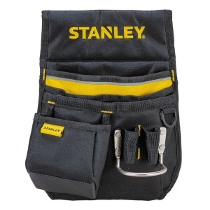 Stanley 1-96-181, suport textil pentru curea, 4 buzunare pentru scule + bucla din metal pentru ciocan - Img 1