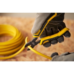Stanley STHT0-74455, cleste cushion grip cu taiere diagonala, 180 mm, blister - Img 3