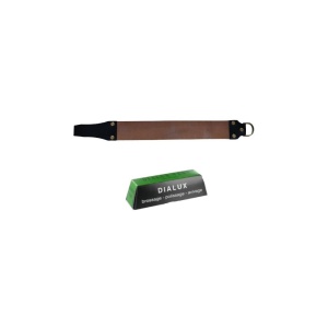 STRS-2.1 Strop special din piele de dimensiuni mari cu pasta de ascutire Chrox/Dialux Verde - Img 2