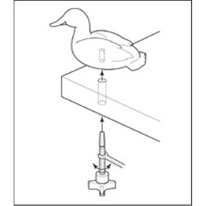 Surub pentru sculptura Veritas Carver's Screw 05G0801 - 5 inch - Img 11