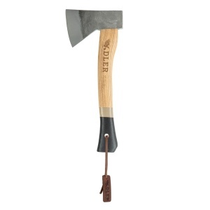 Topor Scout Hatchet cu teaca din piele Adler Tools - Img 9