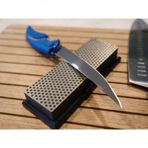 W6P Piatra de ascutit diamantata Diamond Whetstone, 15.3cm, in cutie de plastic, DMT - Img 9