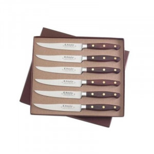 25006STEAKCOA Cutie cu 6 cutite pentru friptura, lungime 13cm, Sabatier Elegance - Img 2