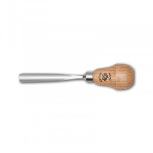 5617 Dalta/scoaba curba scurta pt sculptura, maner para CUT 8 Two Cherries. - Img 2