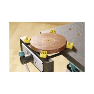 6172000 Set 4 falci fixare pentru mesele/bancuri de lucru Wolfcraft - Img 1