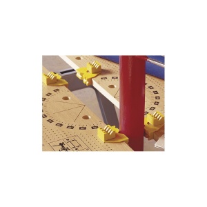 6174000 Set 4 falci fixare pentru mesele/bancuri de lucru Wolfcraft - Img 4