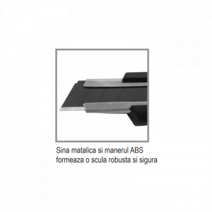 7556D Cutter 18 mm Snap Off, KRONUS - Img 3