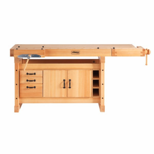 Banc de lucru pentru tamplarie PROFI Original 1900 + dulap SM05 SJOBERGS - Img 1