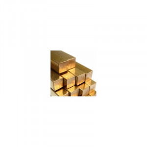 Bara patrata alama 14x14 mm | Modelism, Hobby & DIY CuZn39Pb3 - Img 3