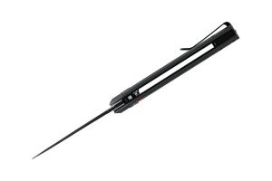 Briceag automat de vanatoare Buck Deploy Auto Burnt 0838GYS1-B, otel S35VN, maner aluminiu, Button Lock - Img 2