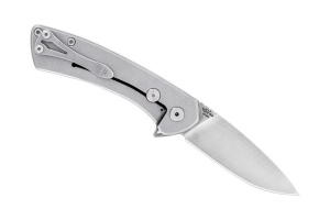 Briceag de buzunar Buck Onset 0040BKS-B, otel S45VN, maner G10 negru si cadru titan, Frame Lock - Img 3