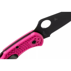 Briceag Delica® 4 FRN roz lama neagra, Spyderco - Img 5