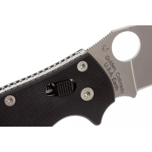 Briceag Manix™ 2 G-10 negru, Spyderco - Img 4