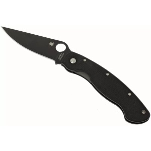 Briceag Military™ Model G-10 negru / lama neagra, Spyderco - Img 8