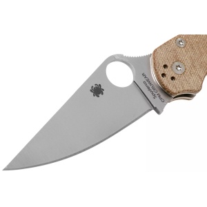 Briceag Para Military™ 2 CPM CRU-WEAR Micarta, Spyderco - Img 2