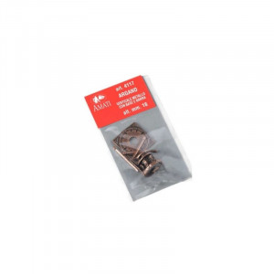 Cabestan vertical din metal, 18mm, Amati - Img 2
