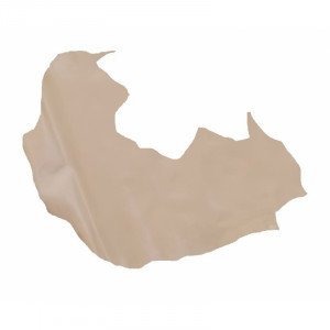 CAP 63 Piele capra captuseala/proiecte mici, beige lucios - Img 2