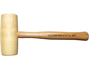 Ciocan din lemn pentru lucrari de pielarie si marochinarie CS Osborne SUA