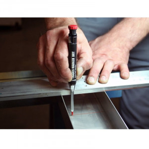 Creion cu mina pentru marcaje sudura si in locuri greu accesibile, Trades-Marker® Dry, Markal - Img 8