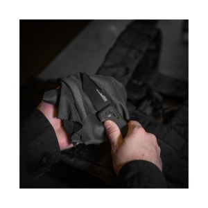 Cutit automat SOG TAC AU Compact Tanto 15-38-09-57, lama Tanto Cryo D2, AU-XR Lock, maner din aluminiu, Tactical EDC Knife - Img 9