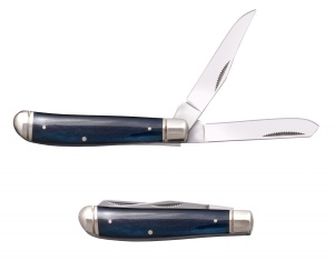 Cutit Cold Steel Mini Trapper 8Cr13MoV (Jigged Bone / Yellow Bone) - Img 2
