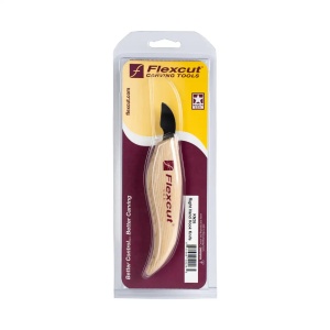 Cutit cu lama curbata pentru sculptura, Flexcut - Img 2