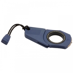 Cutit de salvare SOG Rapid Rescue Midnight Blue, cutter pentru centuri cu spargator de geam si teaca Quick-Deploy - Img 3
