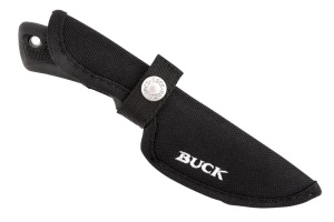 Cutit de vanatoare Buck 684 BuckLite MAX II Small 0684BKS-B, lama 8.3 cm, otel 420HC, maner cauciuc, teaca inclusa - Img 3