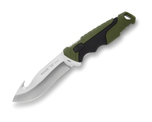 Cutit de vanatoare Buck Pursuit Large Guthook 0657GRS-B, lama 11.4 cm, otel 420HC